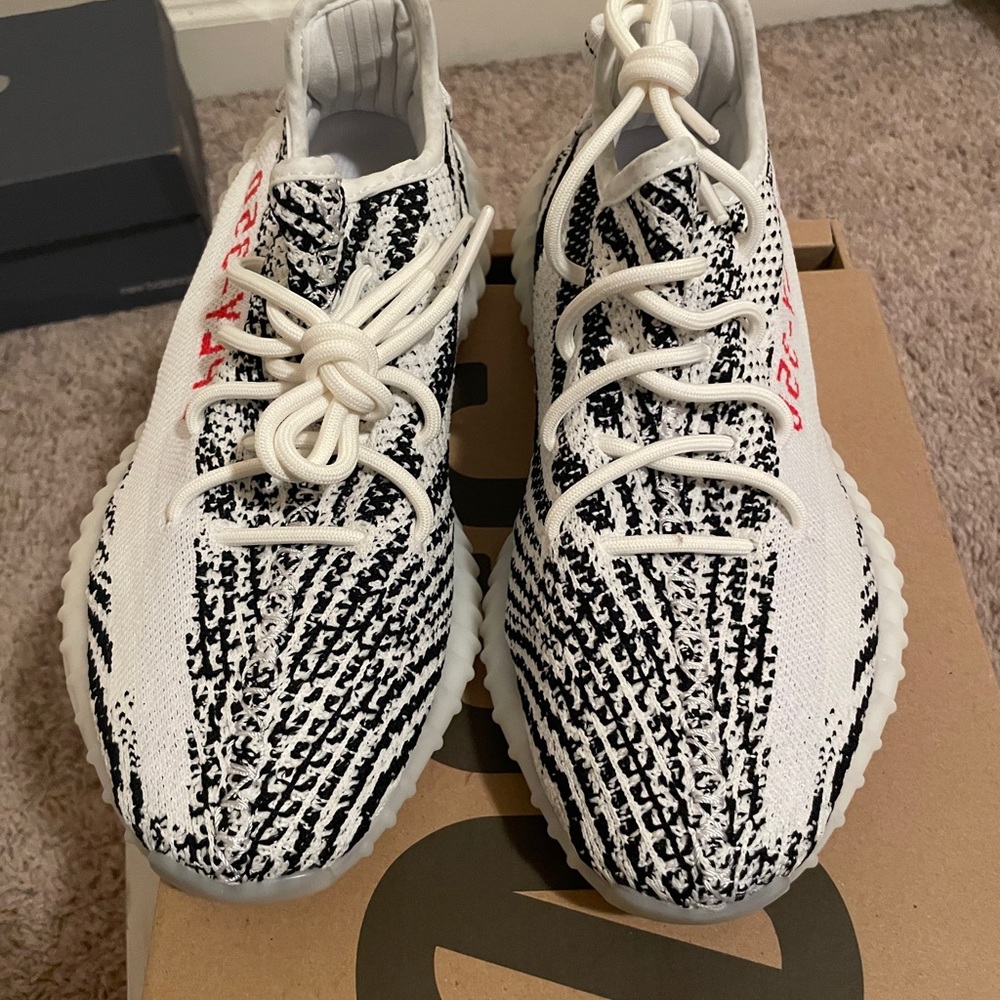 Yezzy Boost 350 Zebra